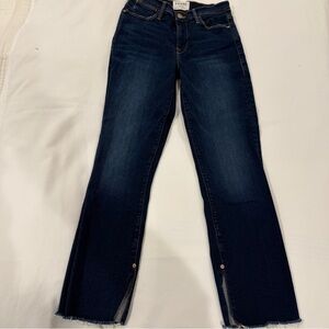 Frame Le High Skinny Jeans in Dark Wash size 25